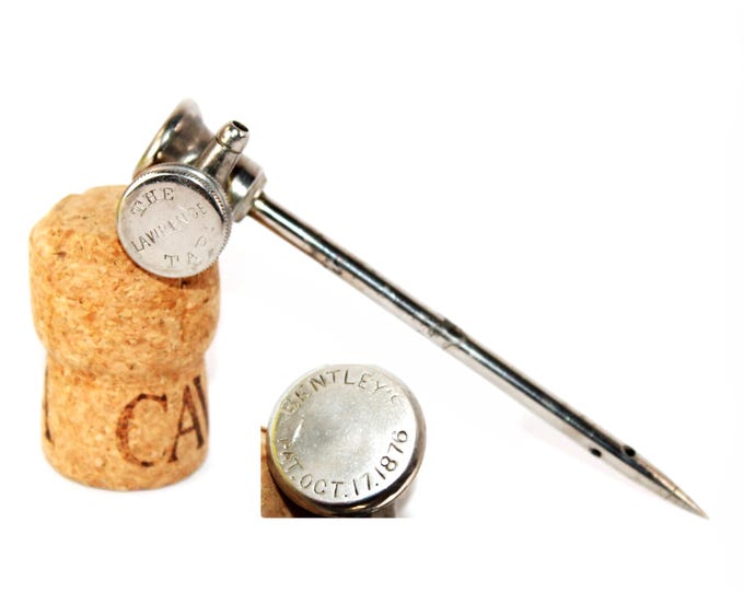 Antique 1876 The Lawrence Tap, Champagne Tap