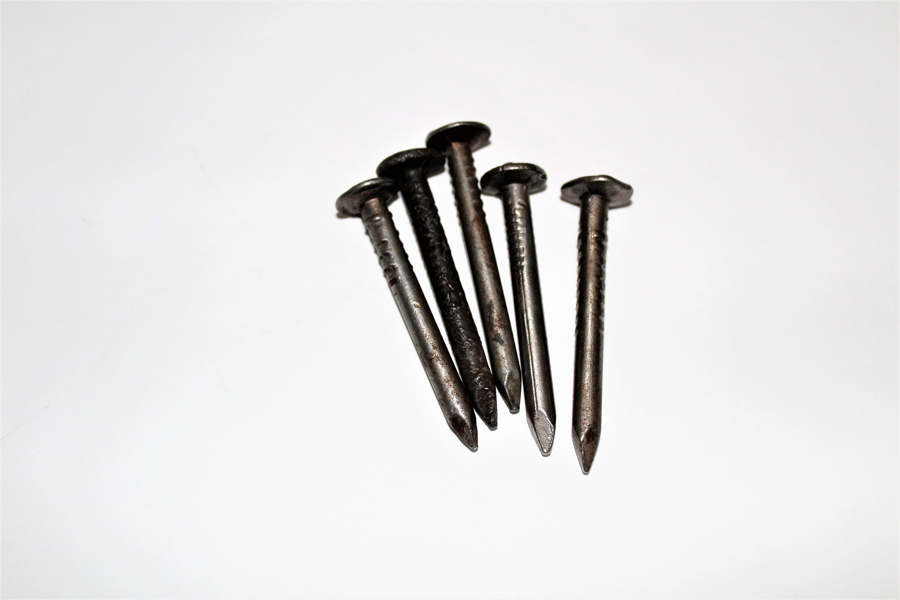 Railroad Memorabilia, 1930s Dated Railroad Nails, Railroad Tracks