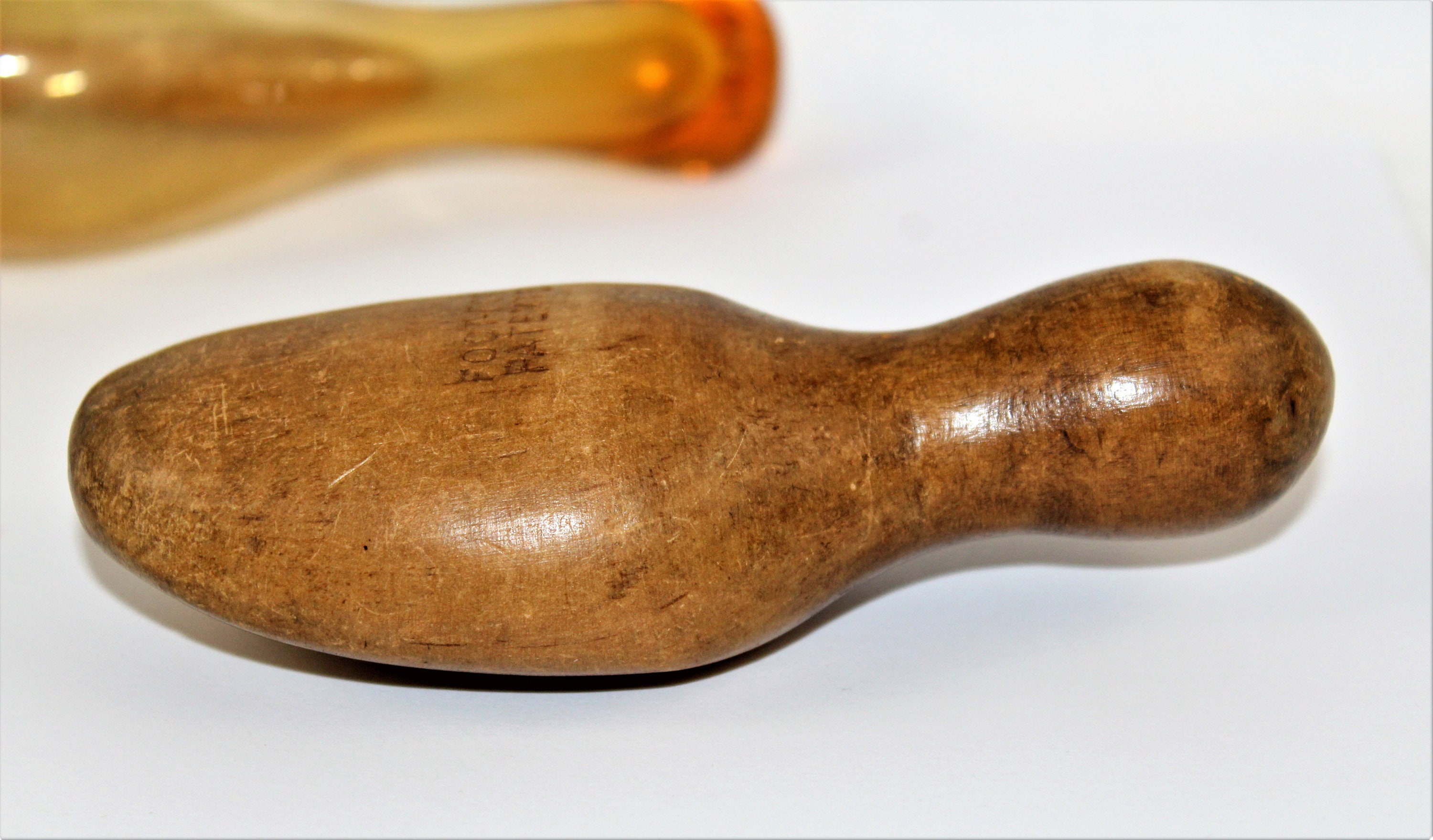 Vintage Sock Darning Eggs Collection, Glass Darning Egg