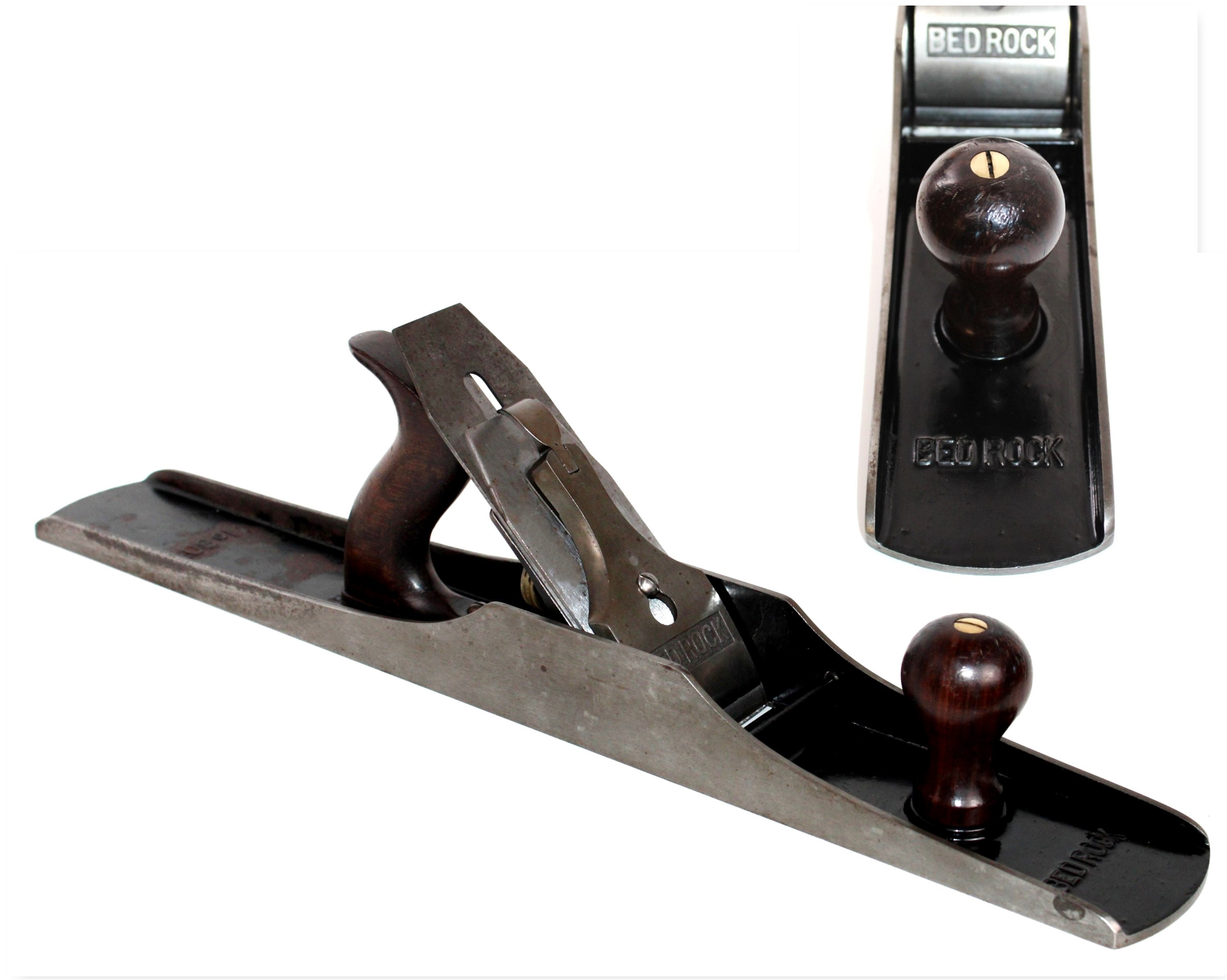 Exotic East Indian Rosewood Plane Tote & Knob for Stanley No 2, Bedrock 602  Plane Choose Low or High Knob Hand Crafted 