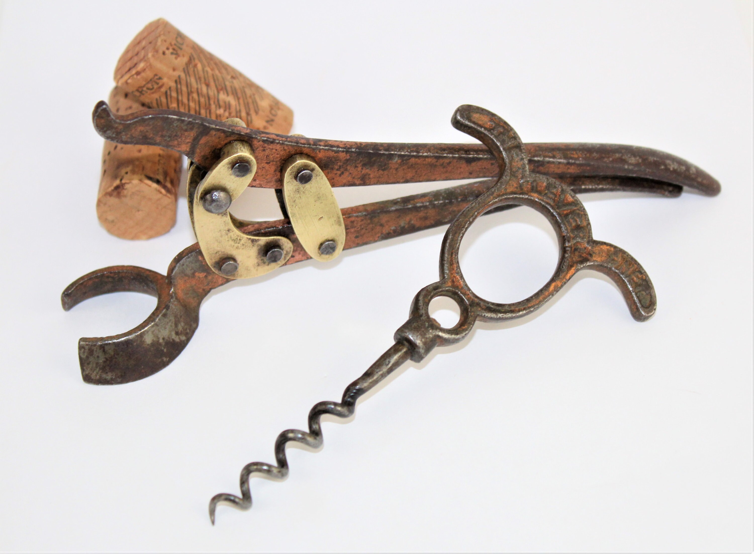 Antique 1873, The Lever Single Lever Corkscrew, Wine Bottle Opener