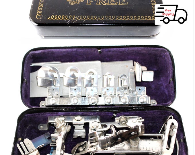Antique Free Treadle Sewing Machine Attachment Set