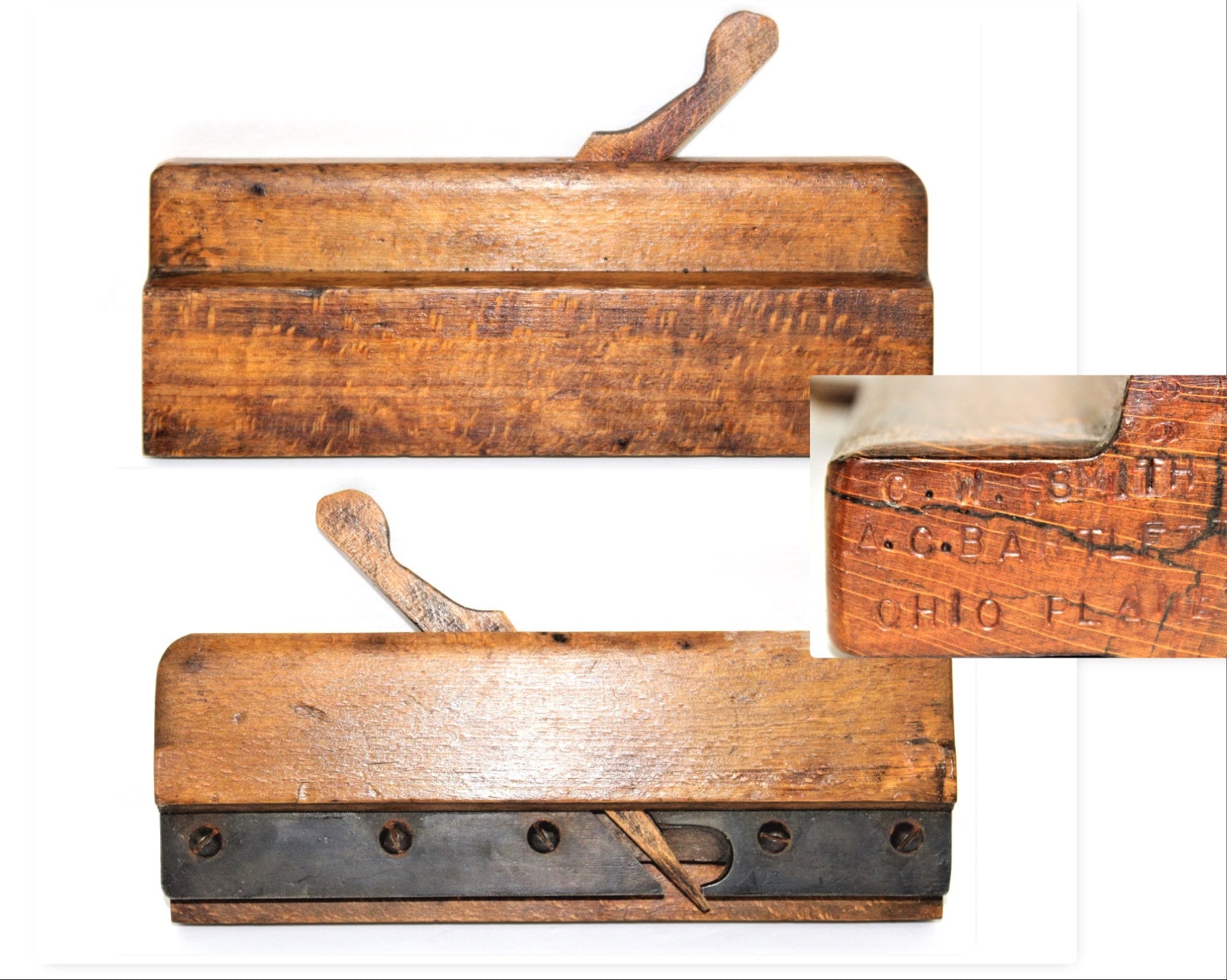 Craftsman Hand Tool / C W Smith and A C Bartlett / Woodworking Plane