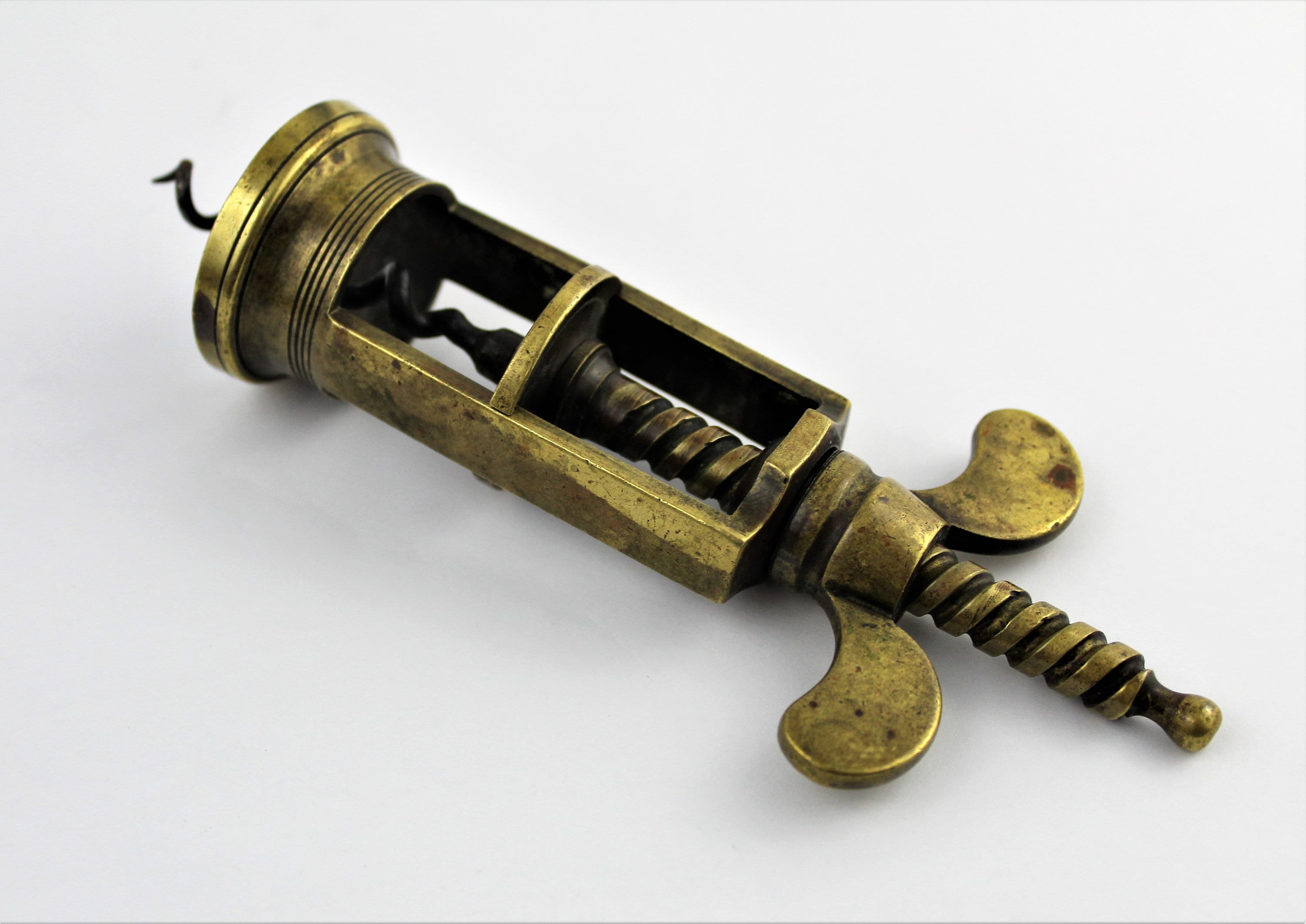 Antique Corkscrew, English Farrow & Jackson Style Corkscrew, Wine