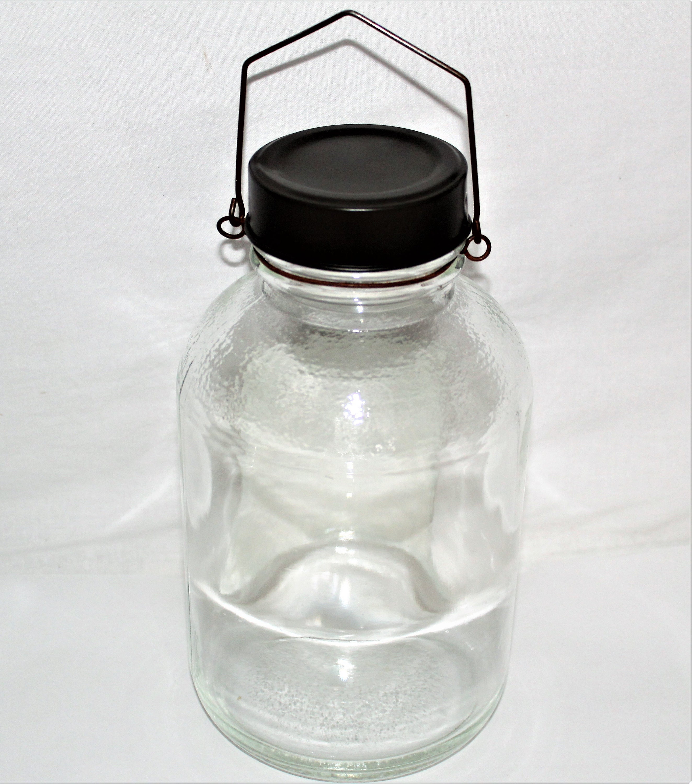 Vintage Kitchen Decor / Enterprise Coffee Co. / Glass Coffee Canister