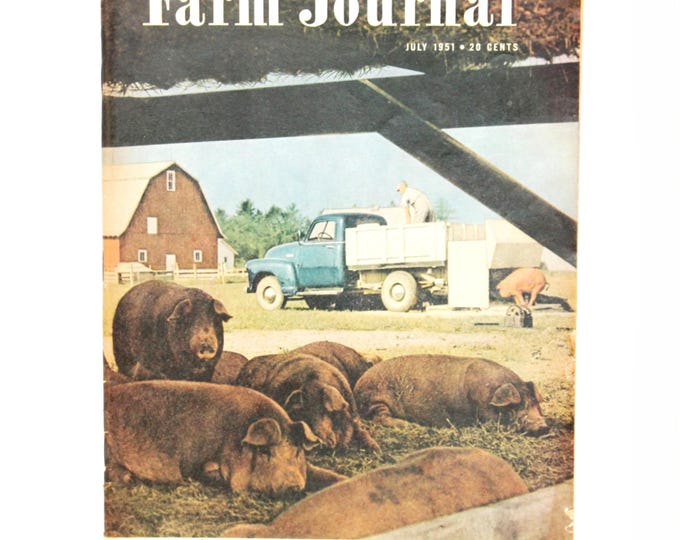 July 1951 Farm Journal Magazine