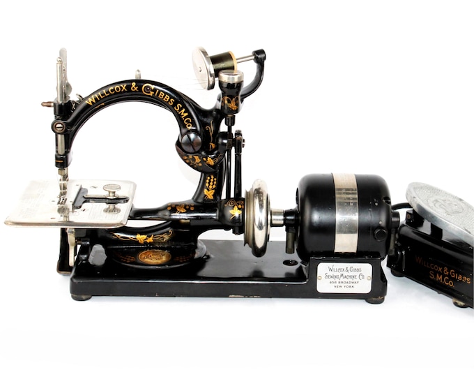 1902 Willcox and Gibbs Sewing Machine