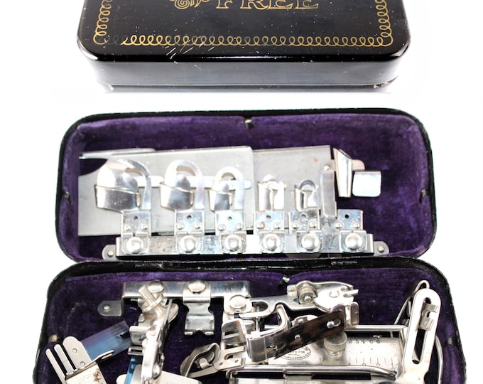 Antique Free Treadle Sewing Machine Attachment Set