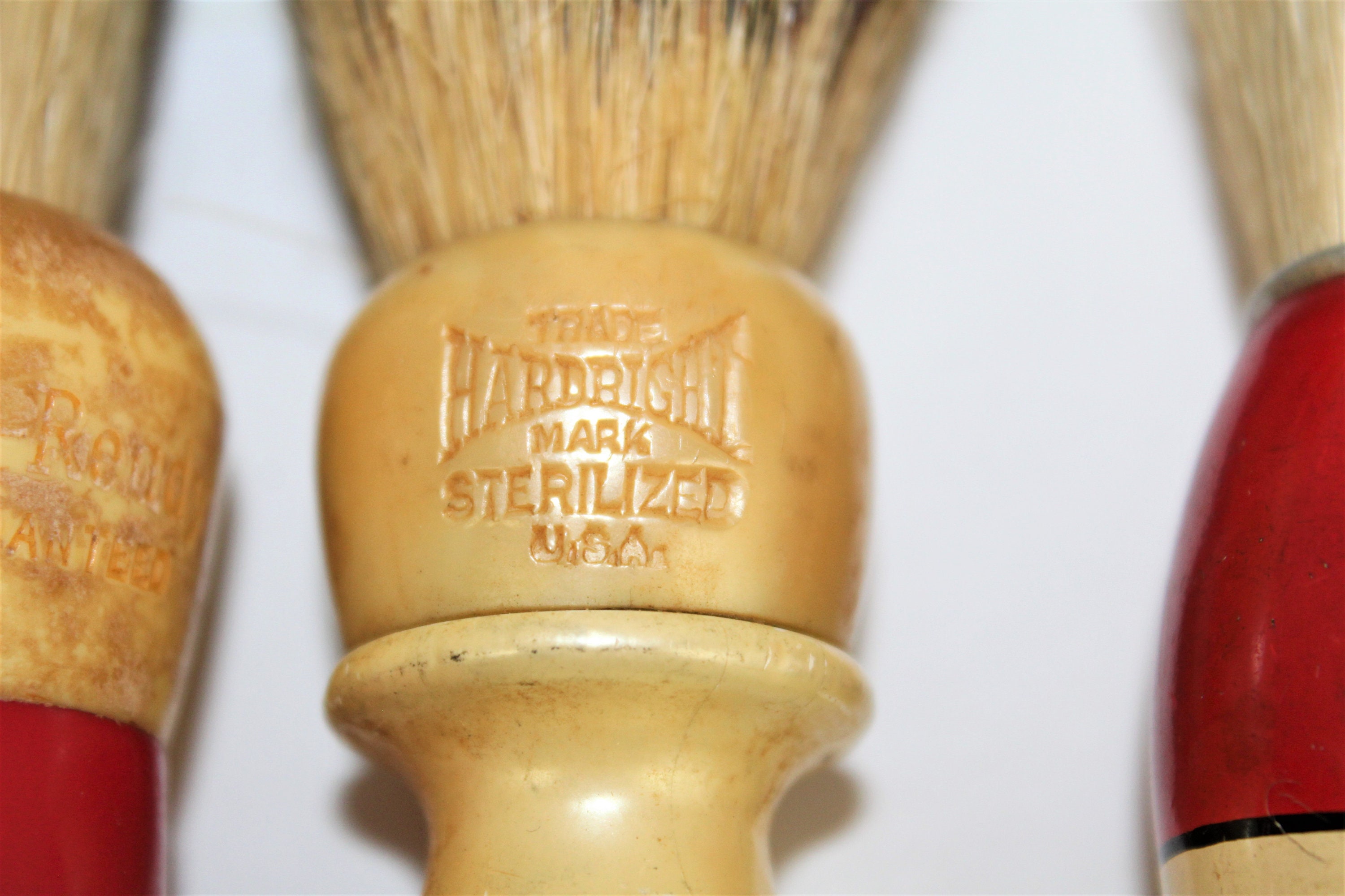 Vintage Shaving Brushes, Barber Tool