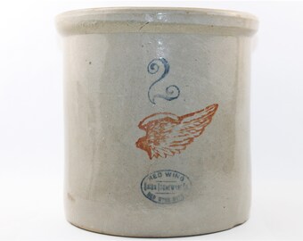 Rare Vintage 1995 Red Wing Stoneware Crock Special Mcdonald's