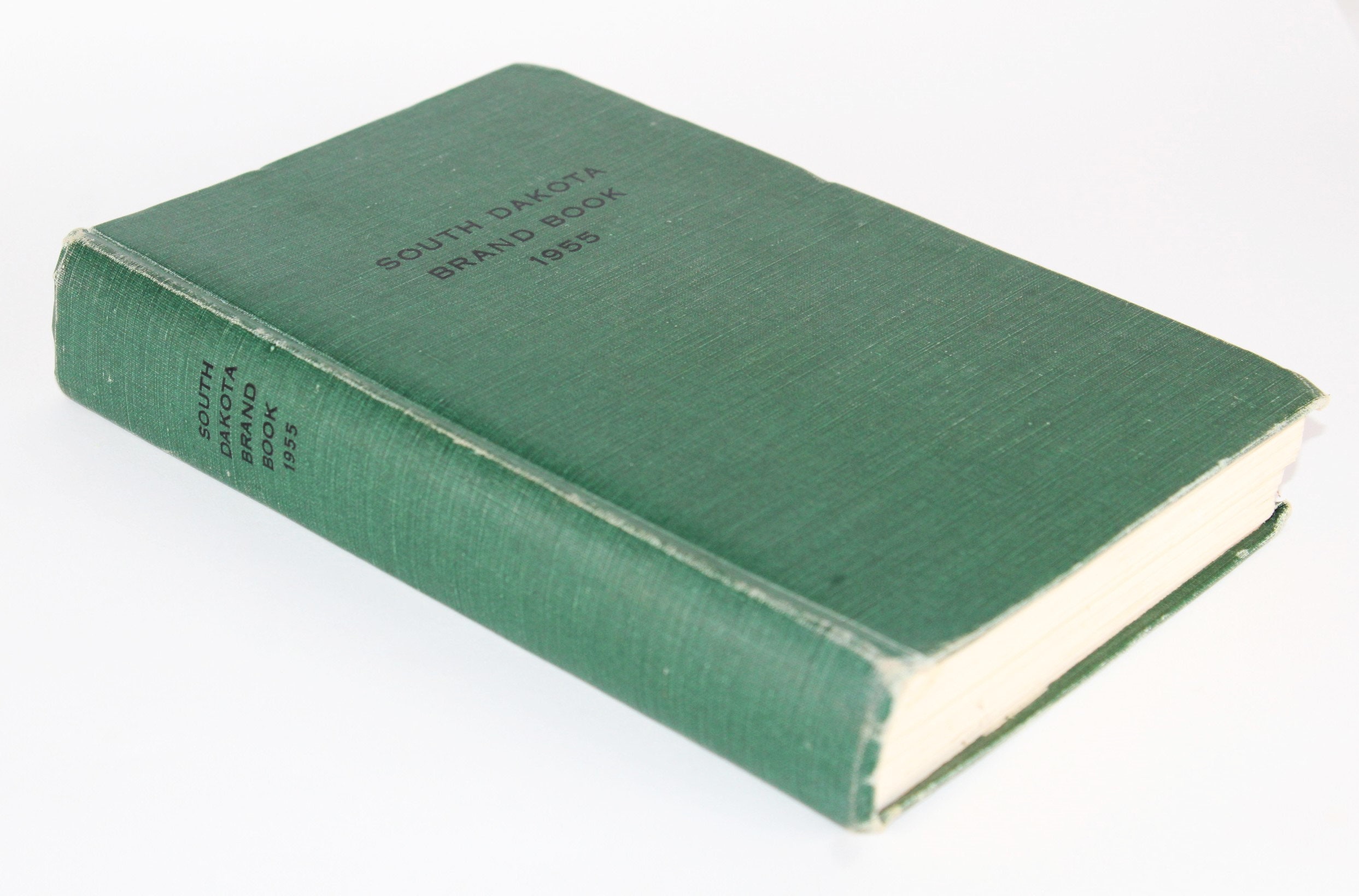 1955 South Dakota Brand Book, Livestock Brand Book, Cattle Brand Book