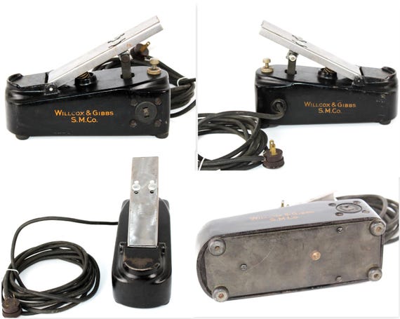 Antique 1900 Willcox and Gibbs Sewing Machine - Etsy