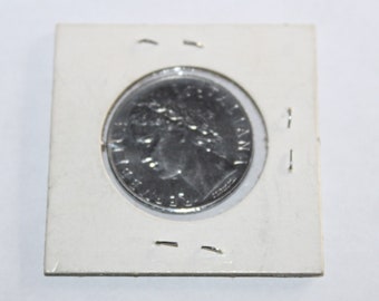 ヴィンテージ 1957 イタリア 100 リラ銀貨 - 希少な収集価値のある