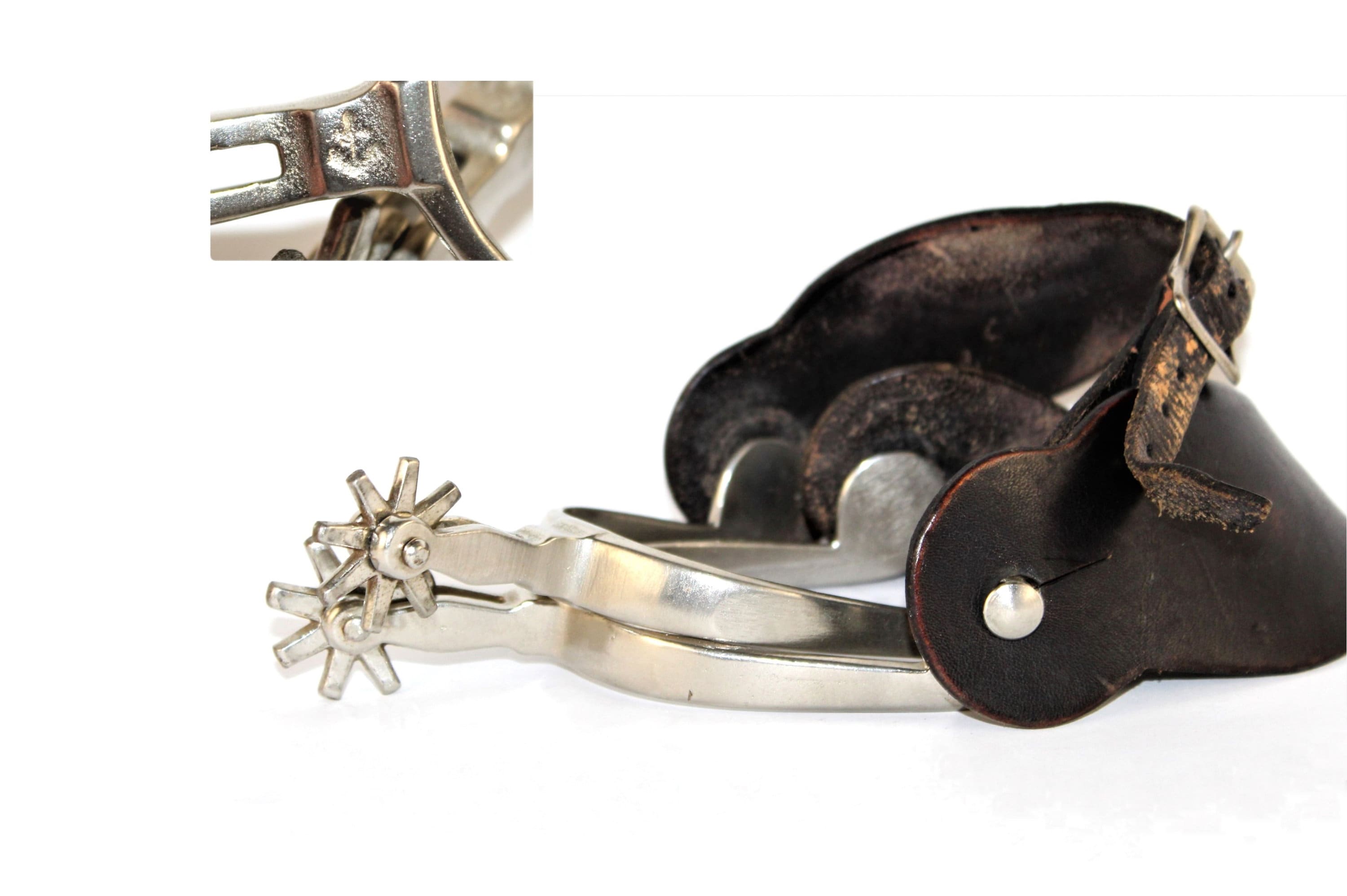 North and Judd Spurs, Western Cowboy Spurs