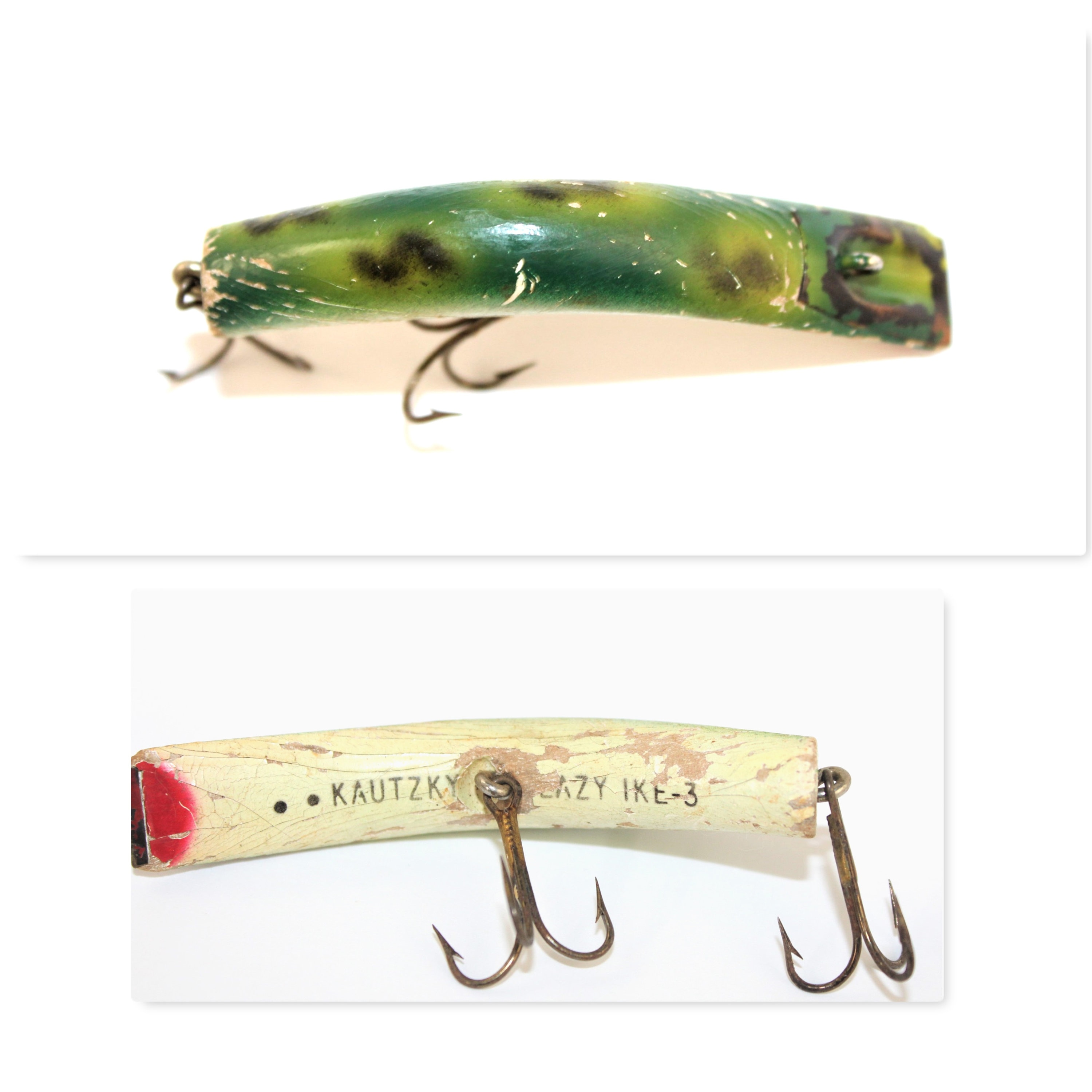 Antique Wooden Fishing Lures