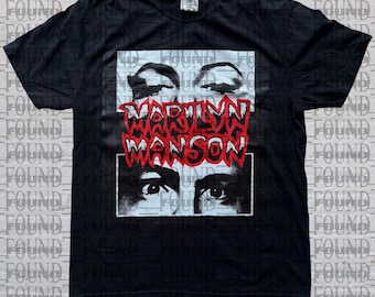 Marilyn Manson Vintage T Shirt 2003 - Etsy