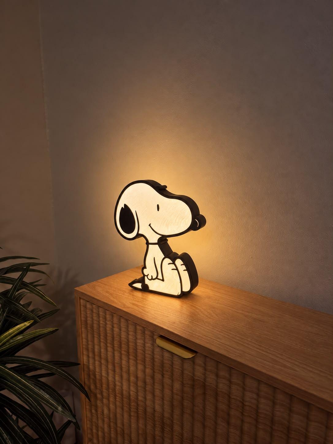 Vintage Snoopy Lamp - Etsy