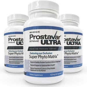 3 Bottle Prostavar Ultra Everyday Men's Wellness Style 60 Count