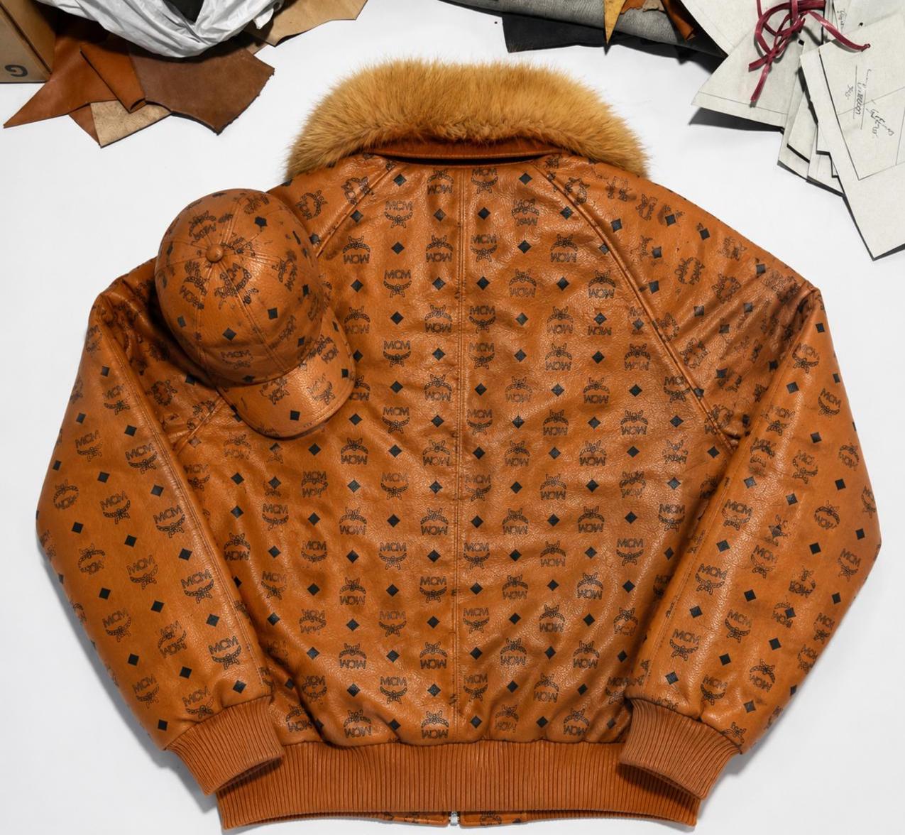 Mcm Leather Jacket - Etsy
