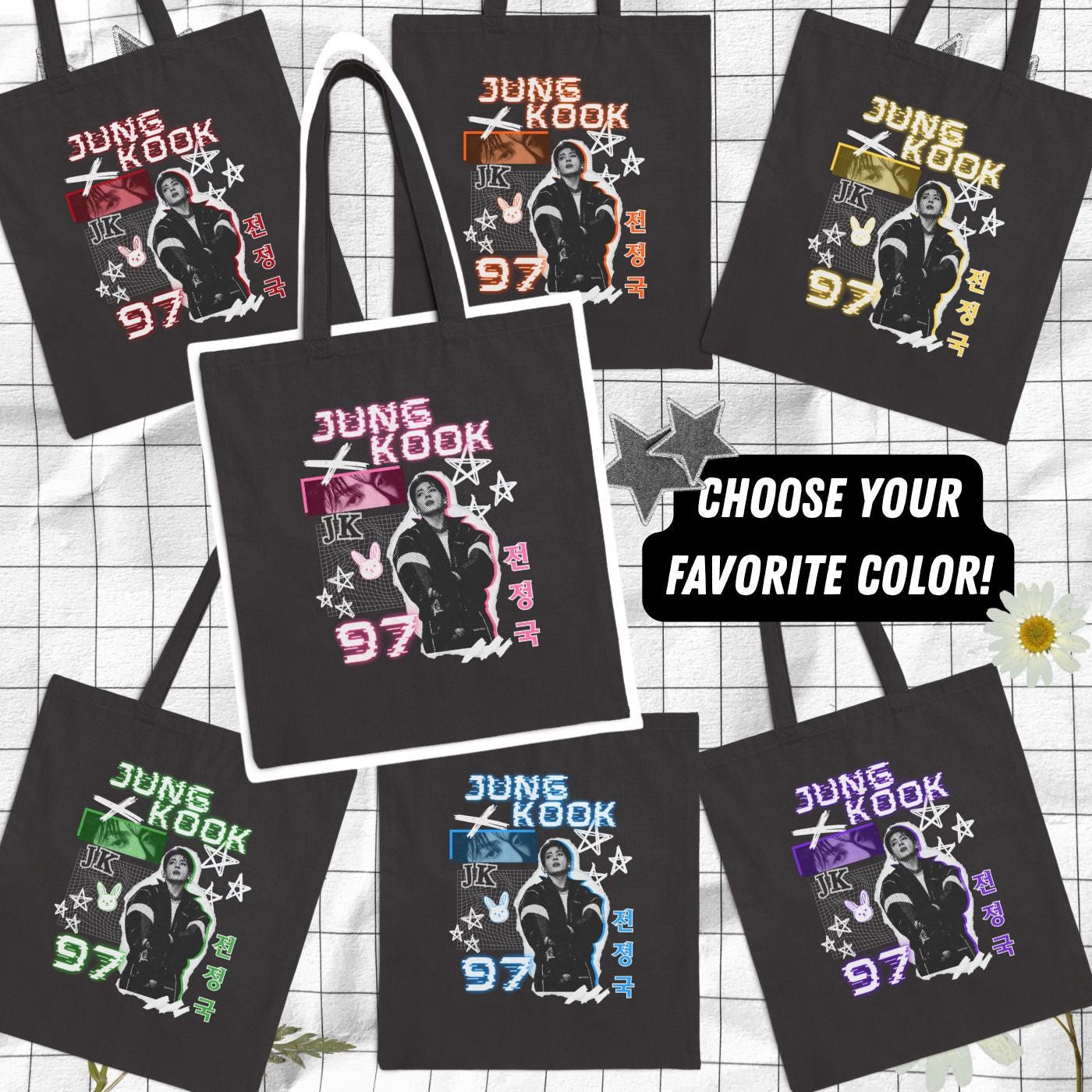 Jungkook Tote Bag - Etsy