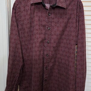 austin reed dress shirt Austin Reed Button Up Shirt Women's Size 10 100% Silk Striped Long Sleeve Satin