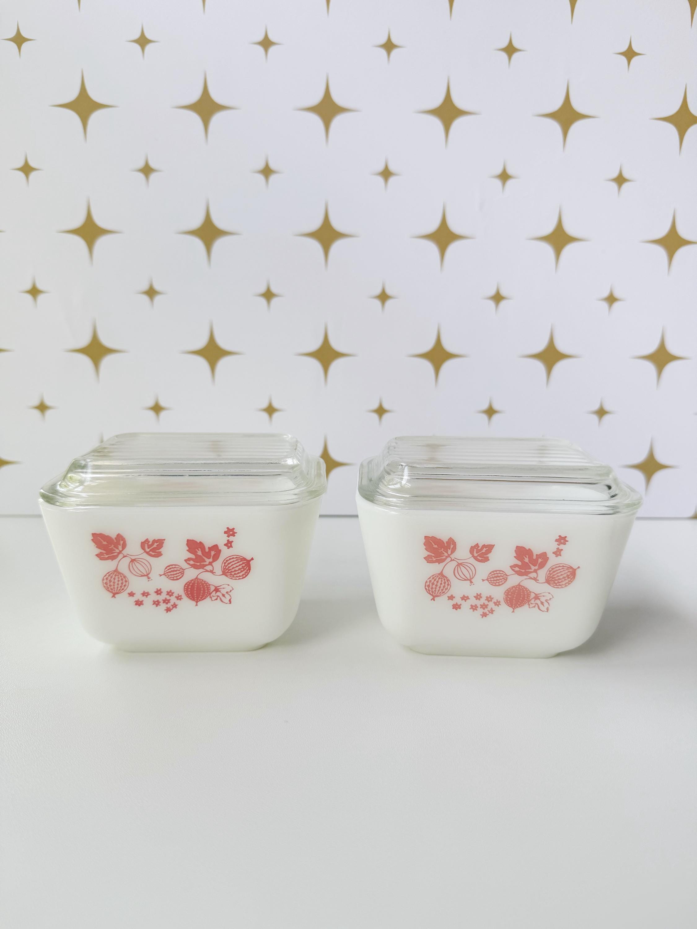 Pyrex Gooseberry Refrigerator Dishes - Etsy