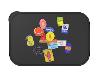 食品容器ステッカーコラージュ PLA弁当箱