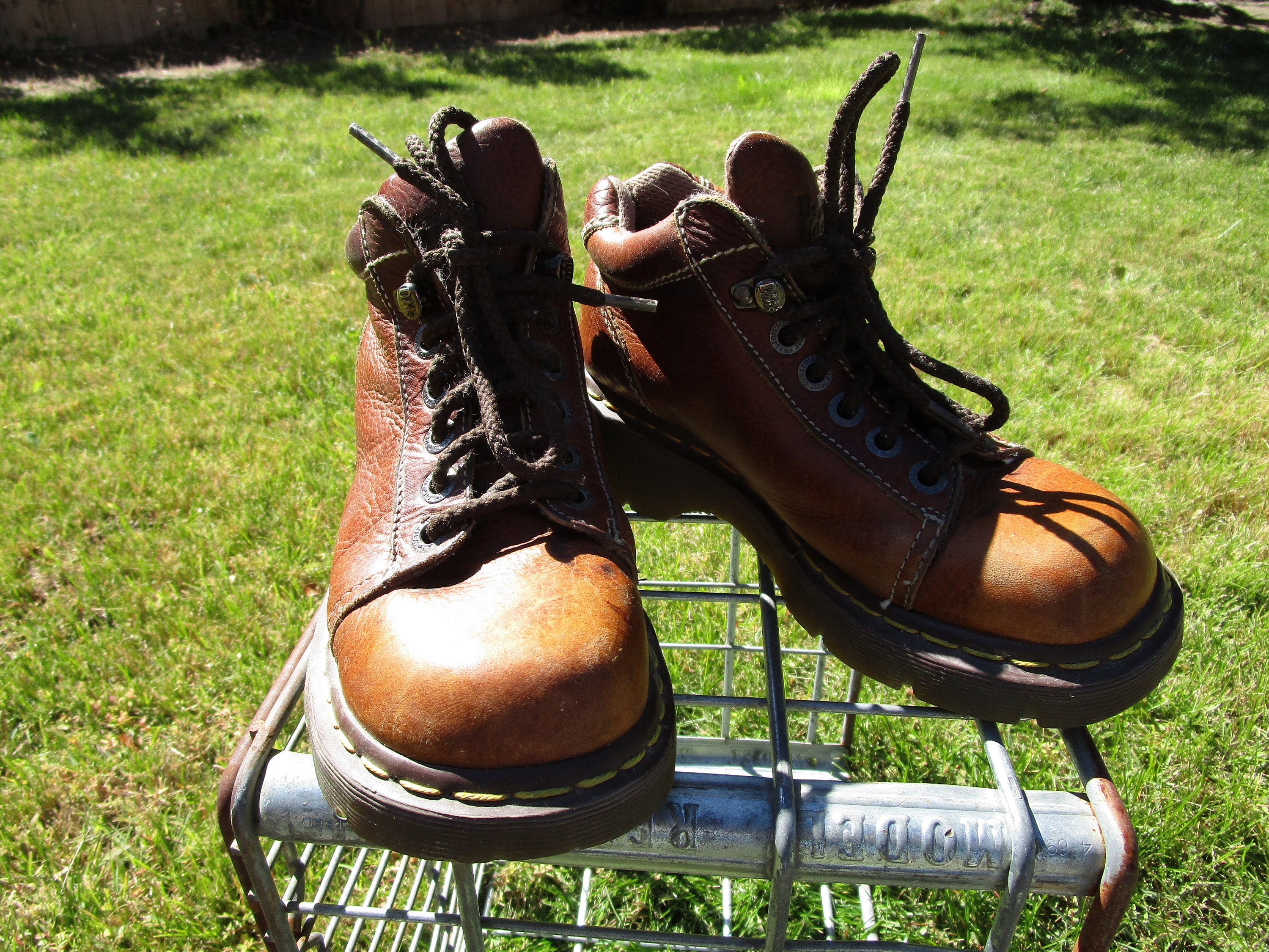 Dr Martens 8542 Brown Leather Work Boots Made in England Mens 8 il_fullxfull.7478369901_n7i2.jpg main image 2