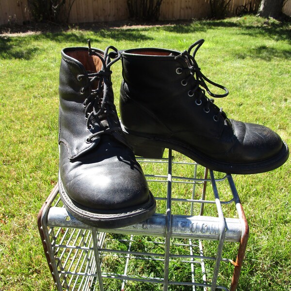 frye lace up boots