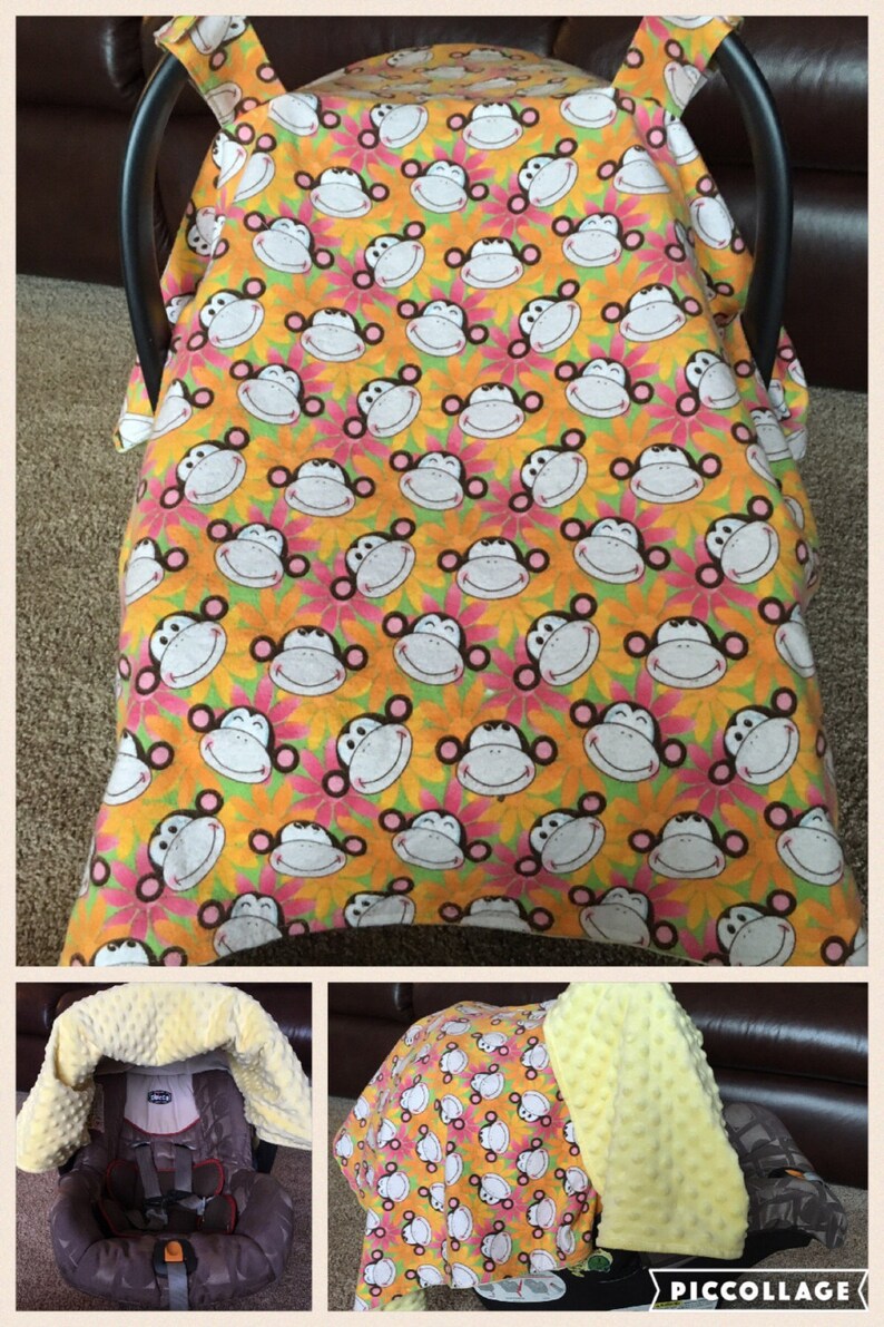 Car Seat Canopy Infant Seat Cover Car Seat Drape Etsy