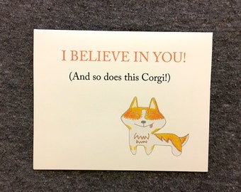 Corgi: 4x6 Card