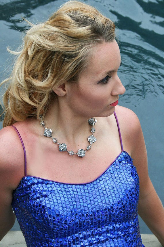 Vintage Vendome Necklace, Vendome Statement Neckla
