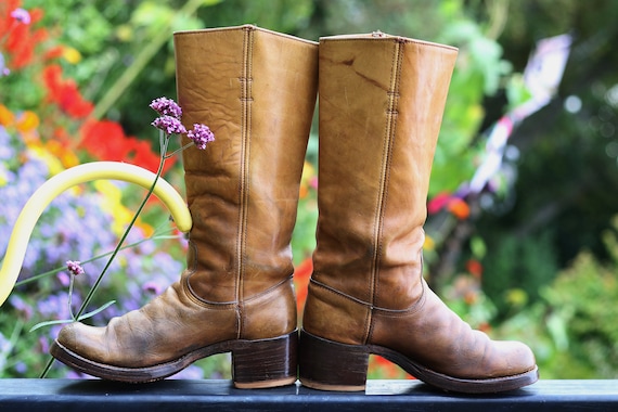 Vintage Frye Boots 7.5, Vintage Brown Frye Boots 7