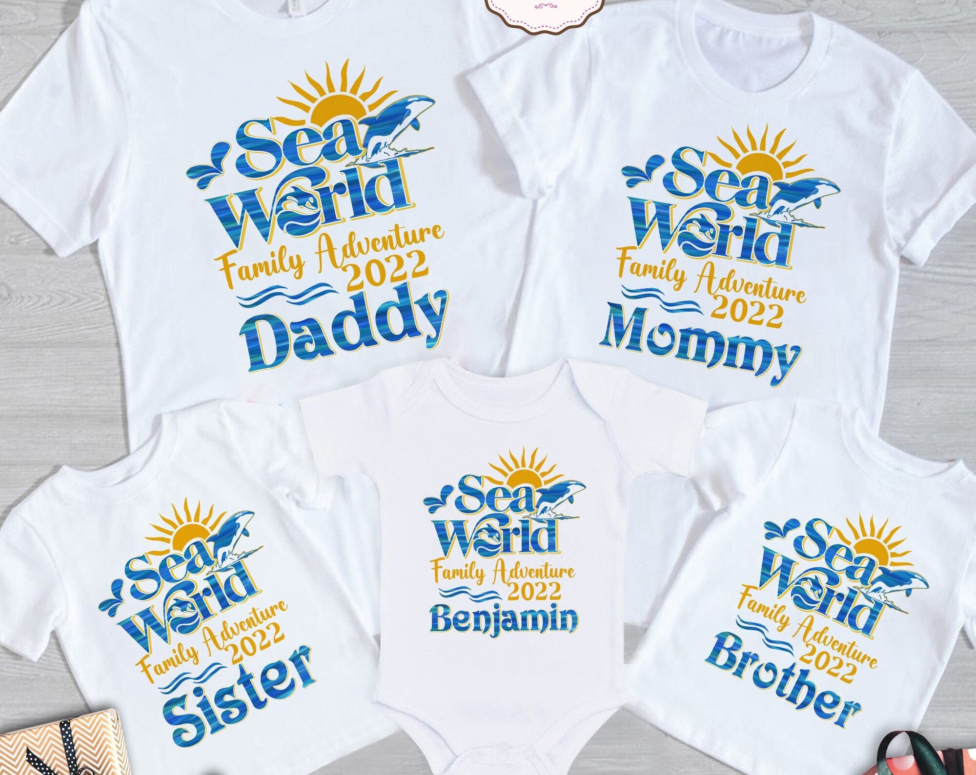 Sea World Family Adventure 2022 shirts, Sea World Family Shirt