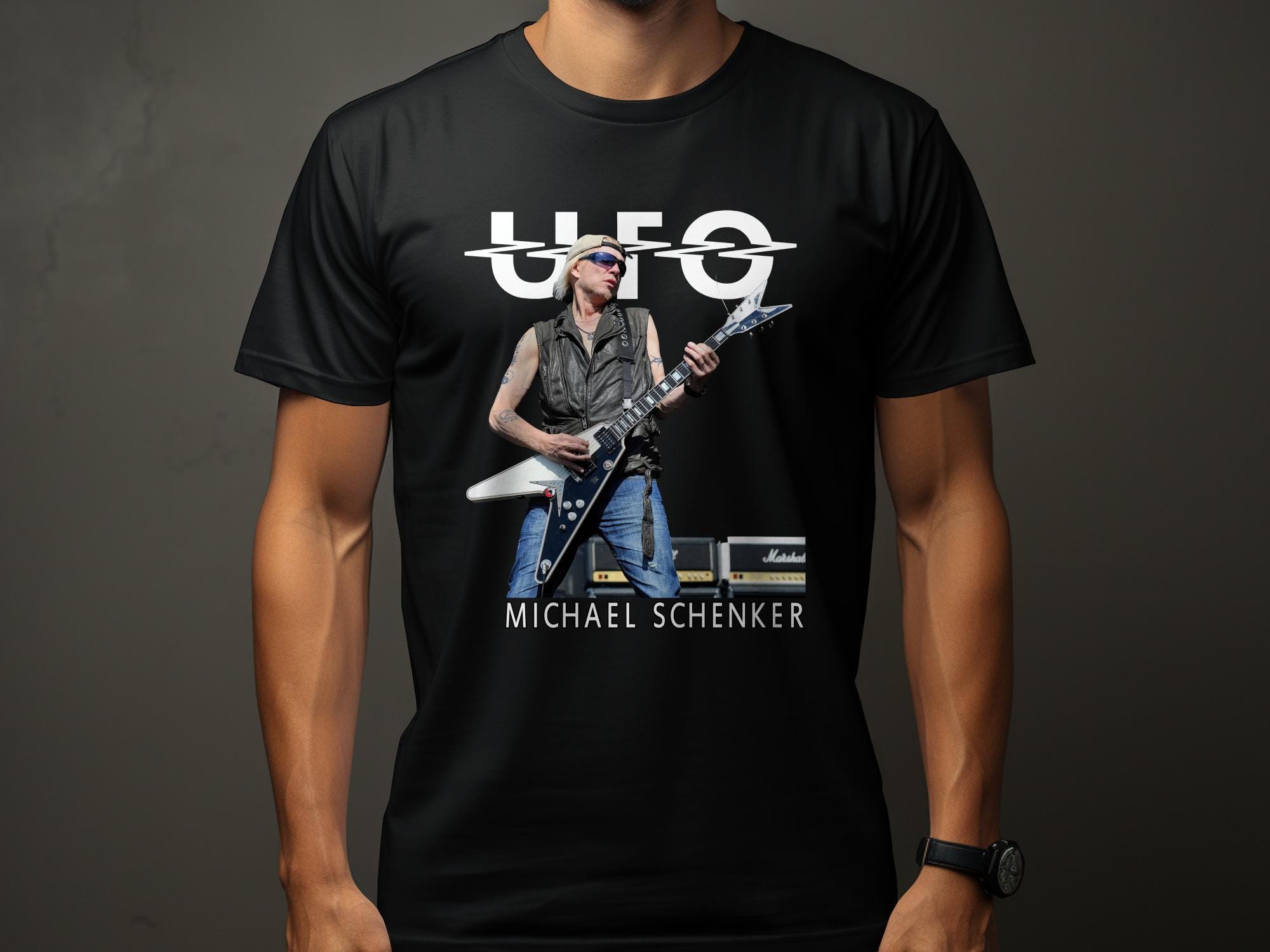 美品 Michael Schenker Group 長袖シャツ サイズL Michael Schenker Shirts - Etsy