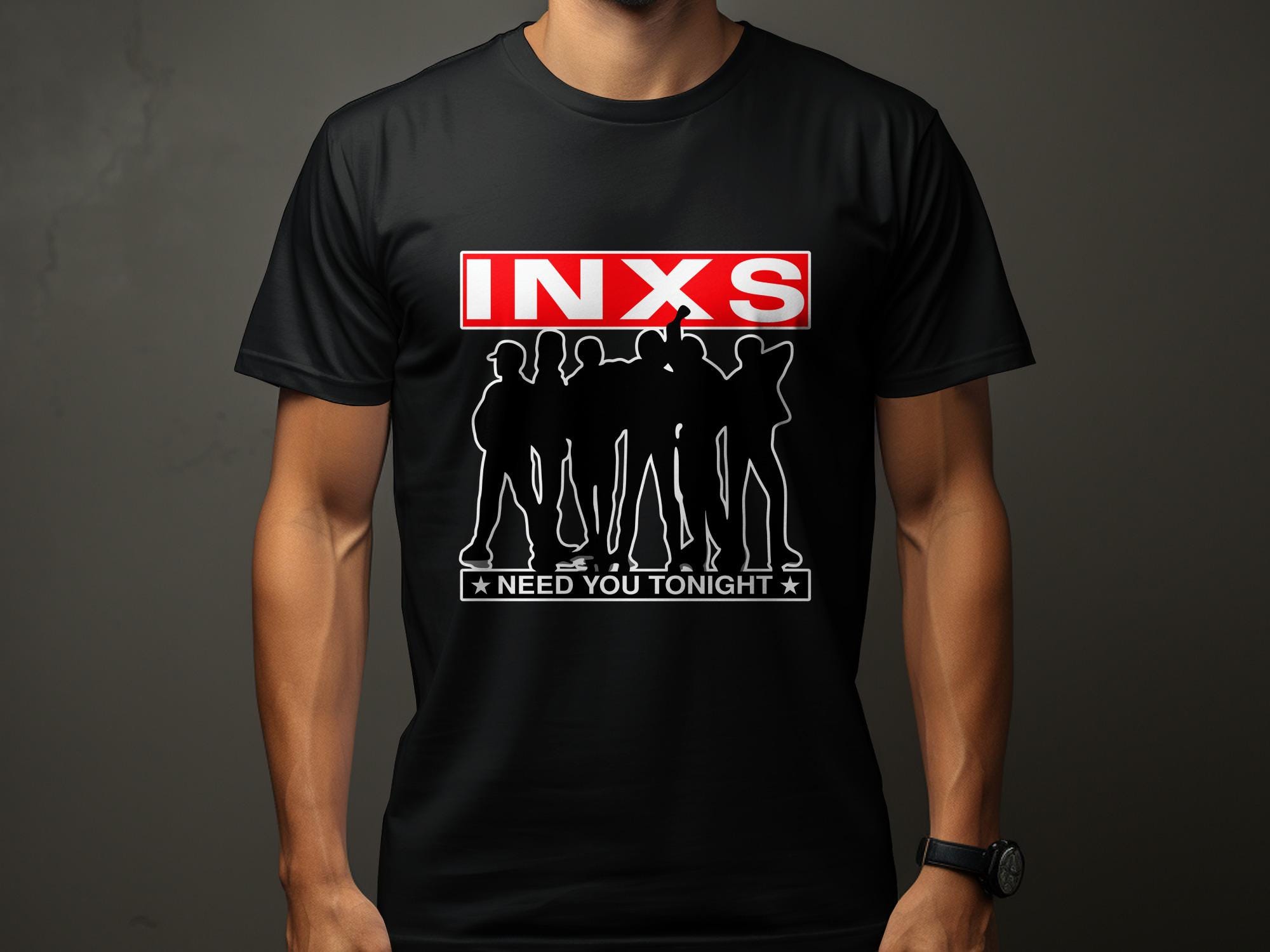 Inxs Vintage T Shirt - Etsy