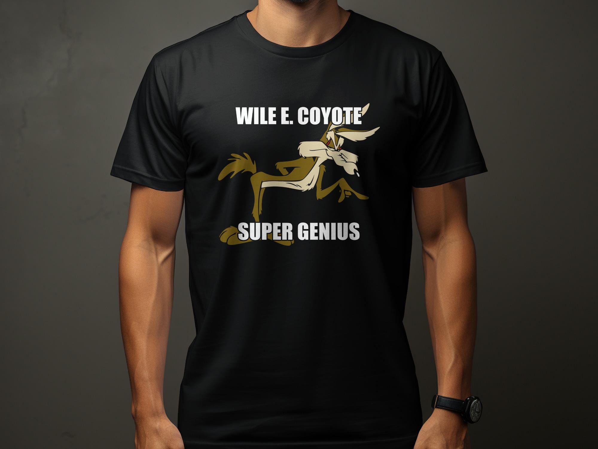 Wile E Coyote Tees - Etsy