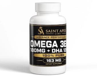 Omega 3 Supplement With 180mg EPA And 120mg DHA For Heart Health