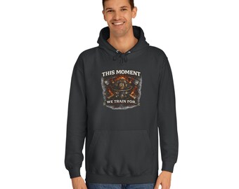 This Moment We Train For Hoodie | Military Tactical Emblem, Camouflage Badge
