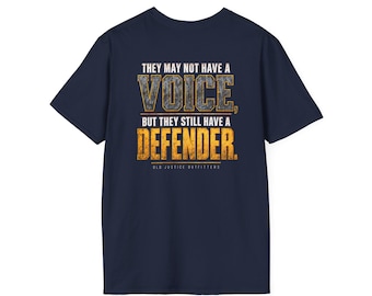 Maglietta protettiva da uomo TRY ME - They Still Have a Defender Tee - Nera o Blu navy