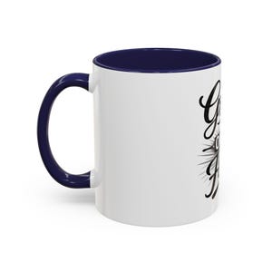 Grace Over Fear Coffee Mug | 11oz or 15oz Accent Mug/ Christian Faith/ god's love/ Faith/ Bravery/ Lord's protection afbeelding 9
