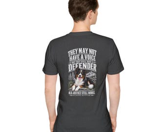 T-shirt casual con scritta "Try Me" e piccolo slogan sul petto.