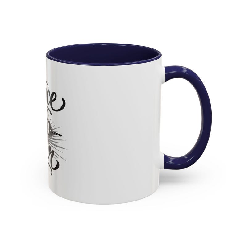 Grace Over Fear Coffee Mug | 11oz or 15oz Accent Mug/ Christian Faith/ god's love/ Faith/ Bravery/ Lord's protection afbeelding 8