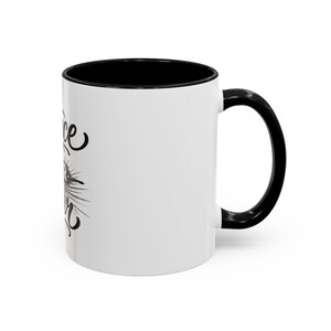 Grace Over Fear Coffee Mug | 11oz or 15oz Accent Mug/ Christian Faith/ god's love/ Faith/ Bravery/ Lord's protection afbeelding 2