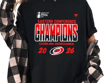 Carolina Hurricanes 2026 Eastern Conference Champions T-Shirt, Playoff Celebration Tee