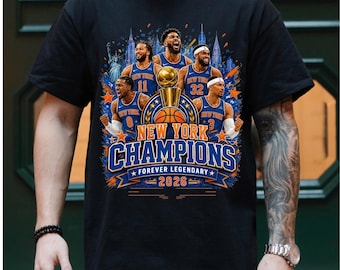 New York Knicks Shirt 2026 , Champions 2026 T-Shirt,  Fan Gift Tee