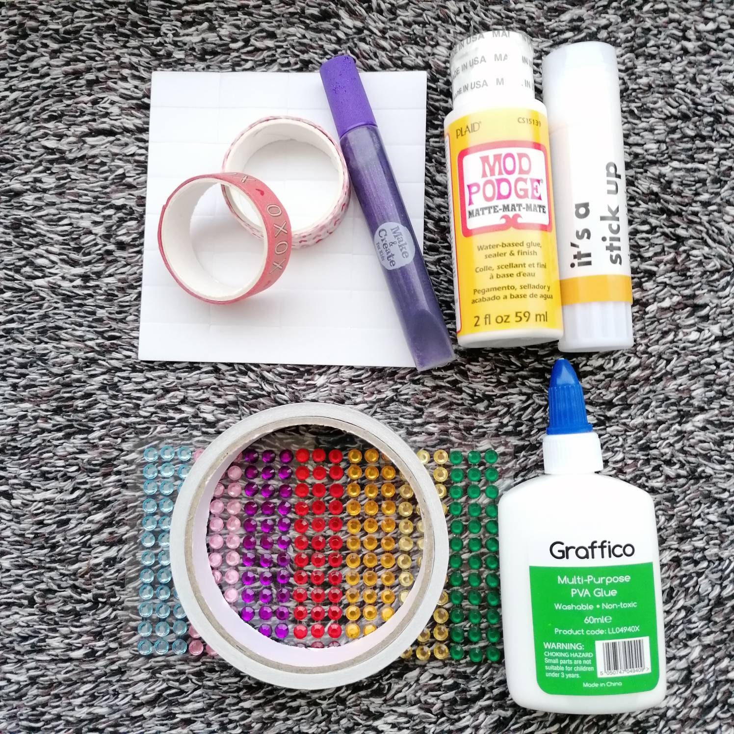 Craft Adhesive Set Card Making Glue Set PVA Mod Podge Etsy