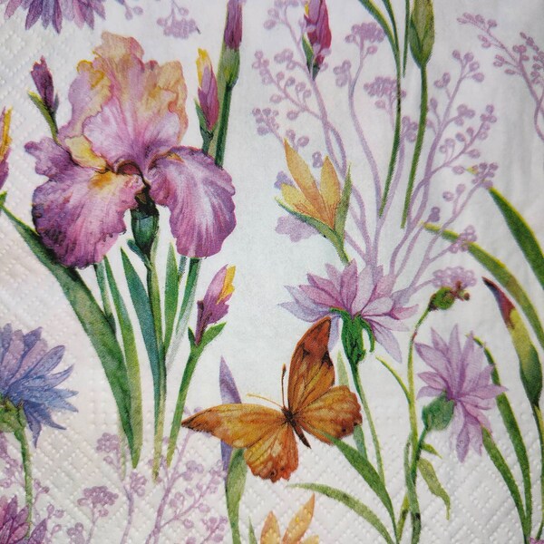 Paper Napkins for Decoupage Etsy