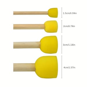 Sponge Brushes, Sponge Dabbers, Craft Tools, Decoupage Tools, Dabbers for craft, painting, home projects.