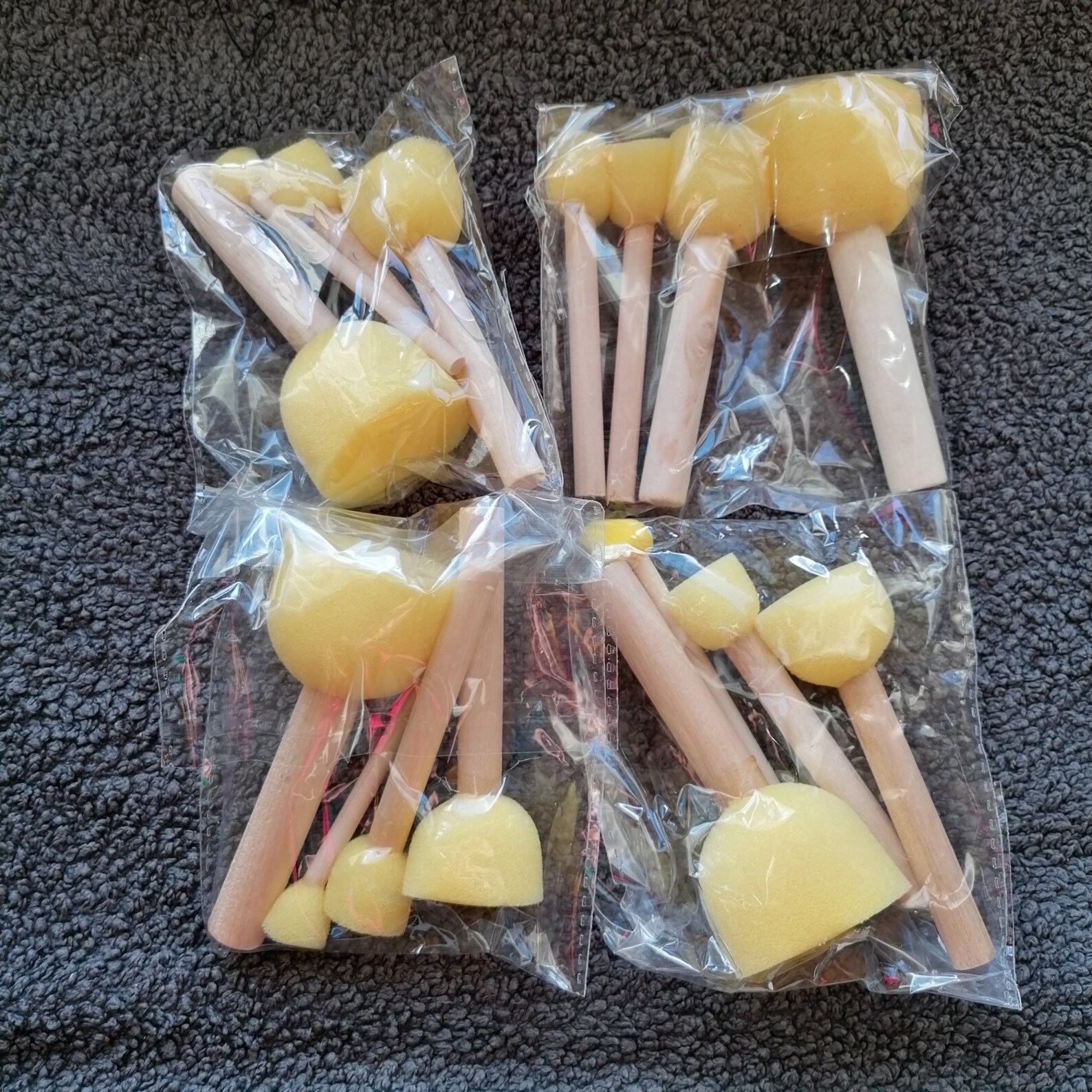 Sponge Brushes Sponge Dabbers Craft Tools Decoupage Tools Etsy